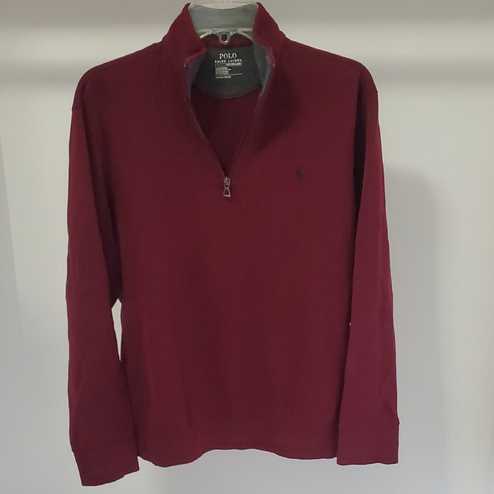 Polo by Ralph Lauren Men's Burgundy Sweater